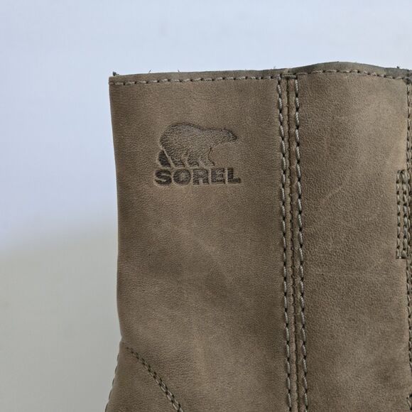 Sorel Womens Joan Of Artic II Leather Wedge Boots Size 9.5 - Picture 2 of 11